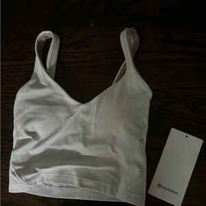 Brand new white align tank